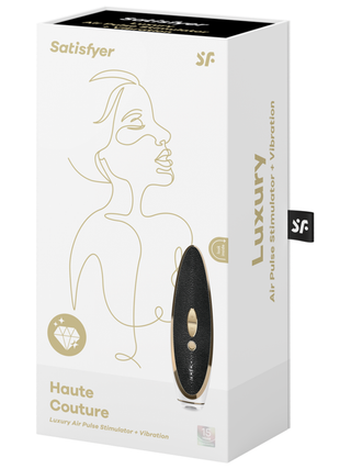 Satisfyer Haute Couture Clitoral Stimulator - Luxury Collection