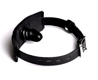 Mercy Industries | Single Strap Panel Gag - Black