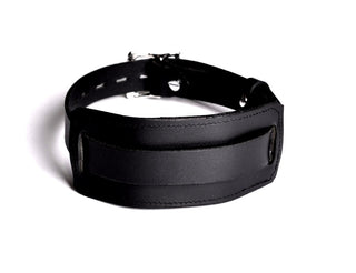 Single Strap Panel Gag - Black