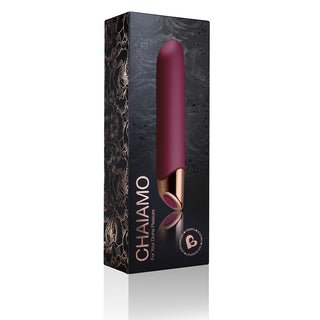 CHAIAMO VIBRATOR by Rocks Off - Burgundy