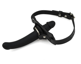 BDSM Gag | Premium Single Strap Dildo Gag With Anatomically Shaped Attachment
