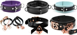 Leather Bondage Collars | Mercy Industries