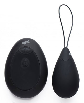 Bang! 10X Silicone Vibrating Egg - Black