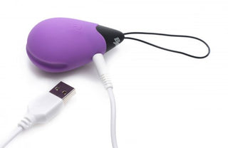 Bang! 10X Silicone Vibrating Egg - Purple