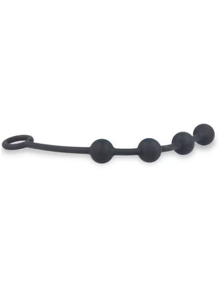Nexus EXCITE Silicone Anal Beads – Black