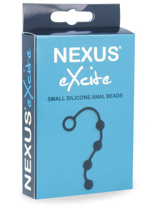 Nexus EXCITE Silicone Anal Beads – Black