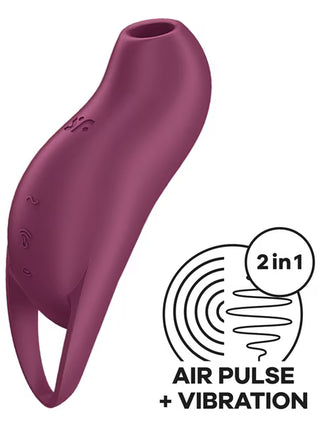 Satisfyer Pocket Pro 1 Air Pulse Vibrator- Purple