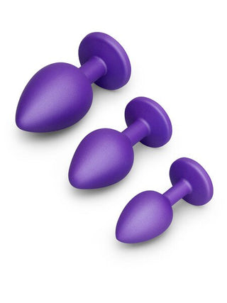 b-Vibe Jewel Butties Bundle – 3 Piece Silicone Anal Training Set