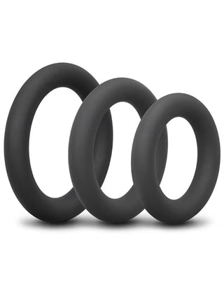 b-Vibe Snug Ring Swole - 3 Pack Silicone Cock Rings