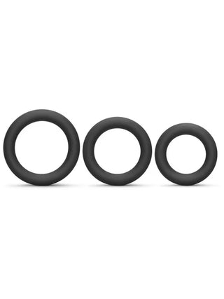 b-Vibe Snug Ring Swole - 3 Pack Silicone Cock Rings