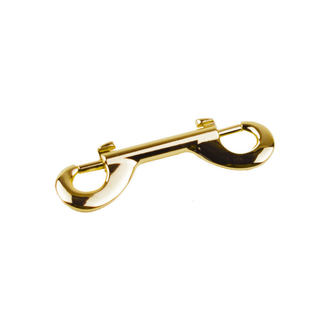 Double Ended Snap Hook - Gold
