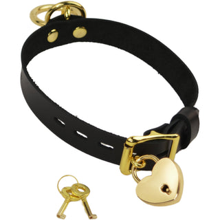 Custom Engraved Leather Dual Ring Collar Black Leather with Gold Rose Gold or Silver Hardware