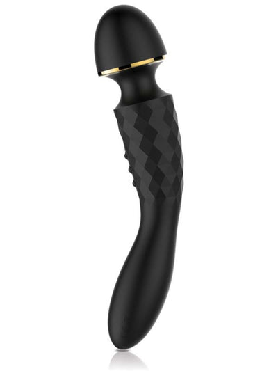 Diamonds the Emperor - Wand Massager Black
