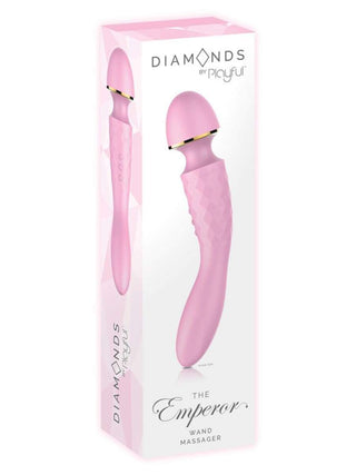 Diamonds the Emperor - Wand Massager Pink