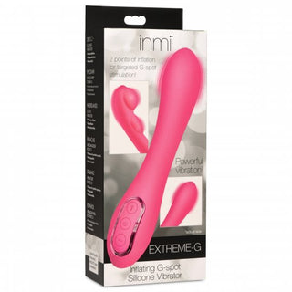 INMI Extreme-G Inflating G-spot Silicone Vibrator