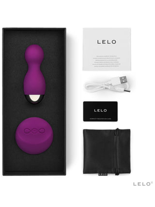 LELO Hula Beads - Vibrating Ben Wa Balls - Deep Rose