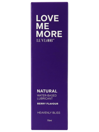 Luvloob Love Me More Water-Based Lubricant - Berry