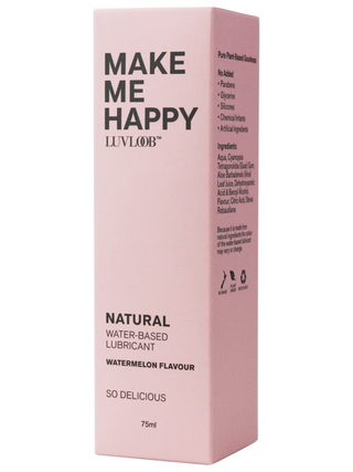Luvloob Make Me Happy Water-Based Lubricant - Watermelon