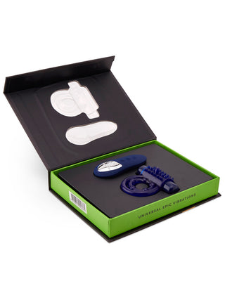 NU Sensuelle Endure Remote Control Bullet Ring - Blue