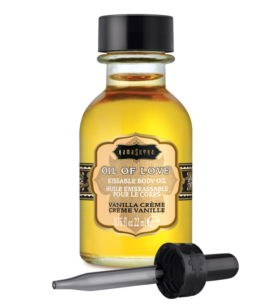 Oil of Love - Kissable Body Oil - Vanilla Creme – Mercy Industries