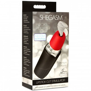 Shegasm Pocket Pucker Lipstick Clit Stimulator