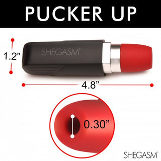 Shegasm Pocket Pucker Lipstick Clit Stimulator