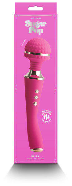 Sugar Pop Bliss Wand Vibrator - Pink