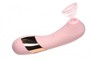 Shegasm Tickle - Clitoral Stimulator with Suction - Pink