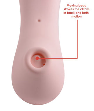 Shegasm Tickle - Clitoral Stimulator with Suction - Pink