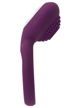 Svakom Tammy Violet Vibrating Double Penis Ring