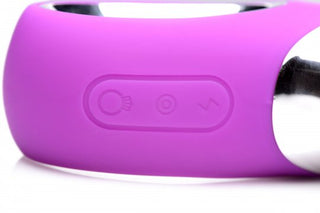 Twirly 66X Spinning Silicone Rabbit Vibrator - Purple