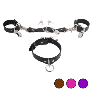 The V3RSE Strap - Silver Lockable Buckles with Square Padlocks