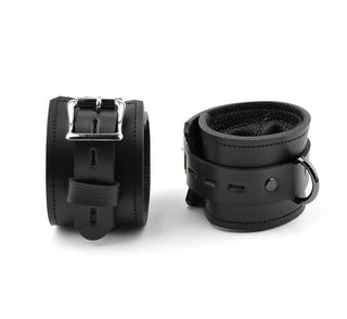 Premium Padded Wrist Cuffs - Black | Online BDSM Store