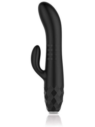 Diamonds The Duchess - Rotating Beaded Rabbit Vibe - Black | Adult Toys