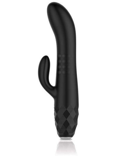Diamonds The Duchess - Rotating Beaded Rabbit Vibe - Black | Adult Toys