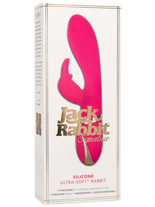 Jack Rabbit Signature Silicone Ultra-Soft Rabbit - Pink