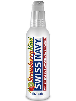 Swiss Navy Water Based Flavoured Lubricant - Strawberry Kiwi