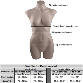Black Leather & Rose Gold Aurum Body Harness